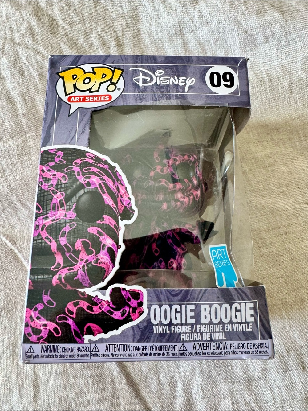 Funko POP Oogie Boogie The Nightmare Before Christmas Art Series 09 Vinyl Figure
